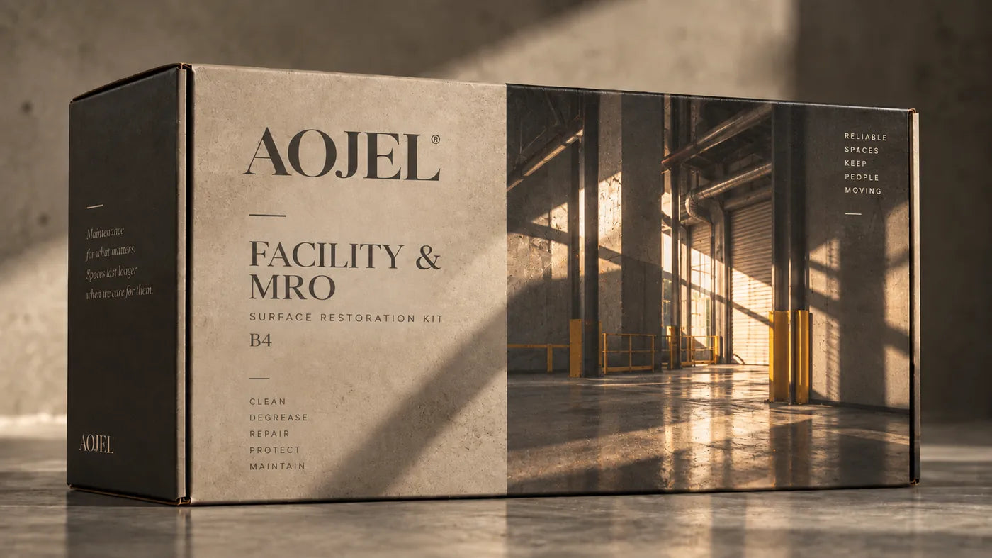 AOJEL Facility and MRO Repair Case B4 packaging