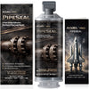 AOJEL Pro PipeSeal structural pipe repair epoxy product box and cartridge