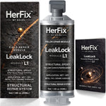 HerFix LeakLock L1 household leak repair epoxy product box and cartridge