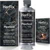 HerFix PipeSeal L5 home pipe and joint repair epoxy product box and cartridge