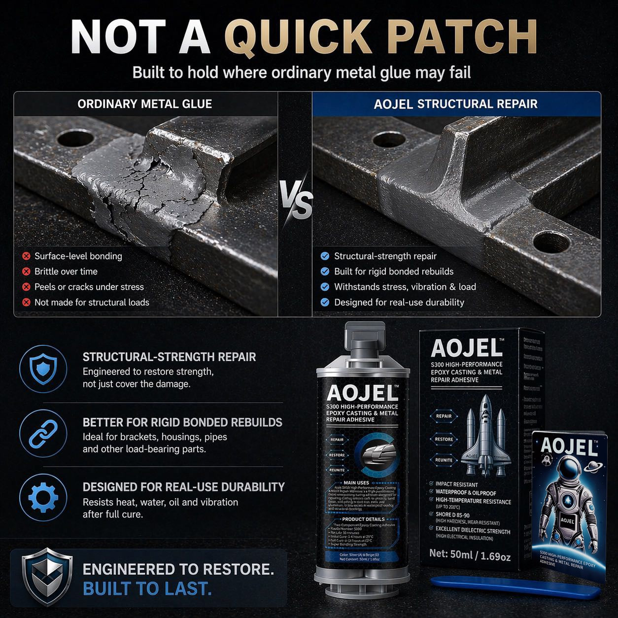 AOJEL S300 Core Metal Epoxy