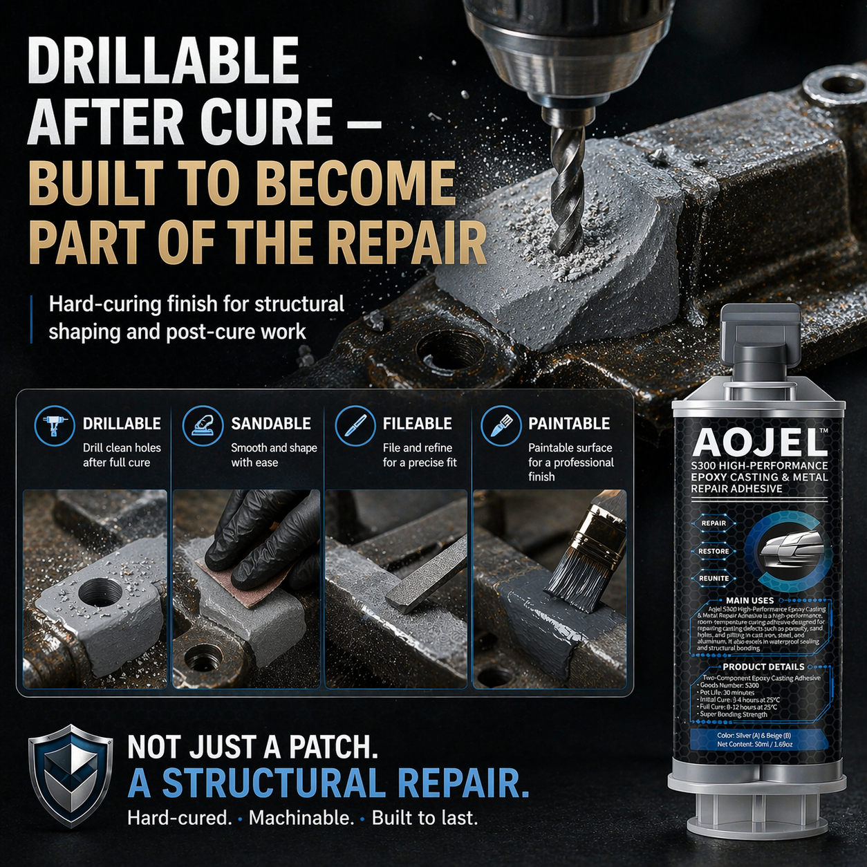 AOJEL S300 Core Metal Epoxy
