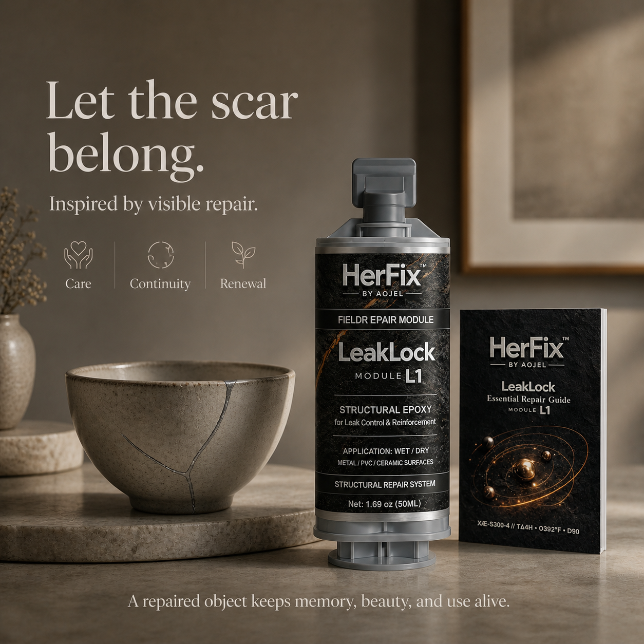 HerFix LeakLock L1 Household Leak Repair Epoxy