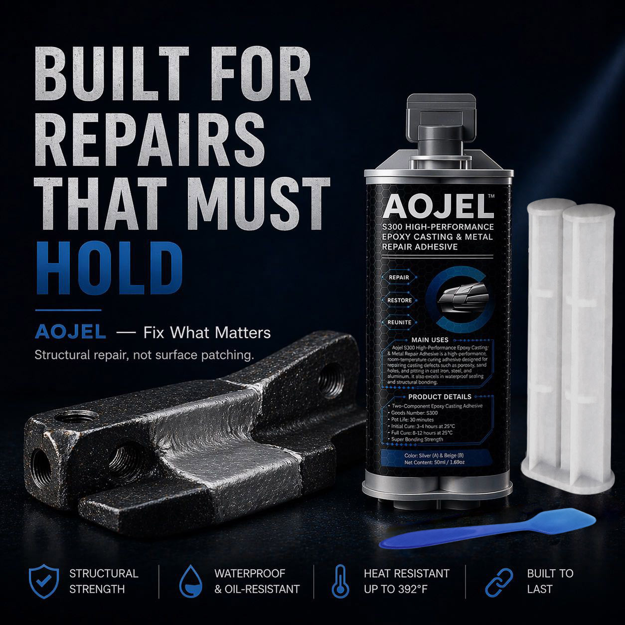 AOJEL S300 Core Metal Epoxy