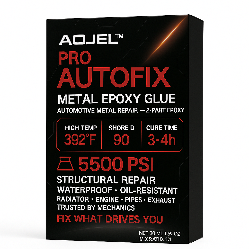 AOJEL™ PRO  AUTOFIX  2-PART METAL EPOXY GLUE