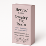 HerFix™ Jewelry Fix Resin – 2-Part Clear Epoxy Glue for jewelry, gemstones