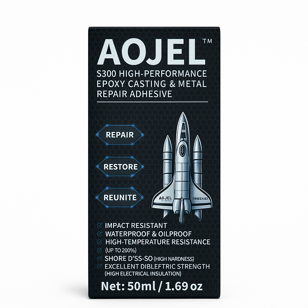 AOJEL™ S300 2-PART High-Performance Epoxy Metal Glue