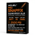 AOJEL™ PRO SNAPFIX 2-PART CLEAR EPOXY GLUE