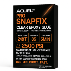 AOJEL™ PRO SNAPFIX 2-PART CLEAR EPOXY GLUE