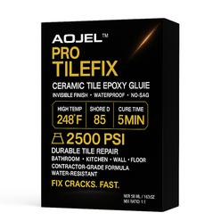 AOJEL™  PRO TILEFIX 2-PART CERAMIC TILE EPOXY GLUE
