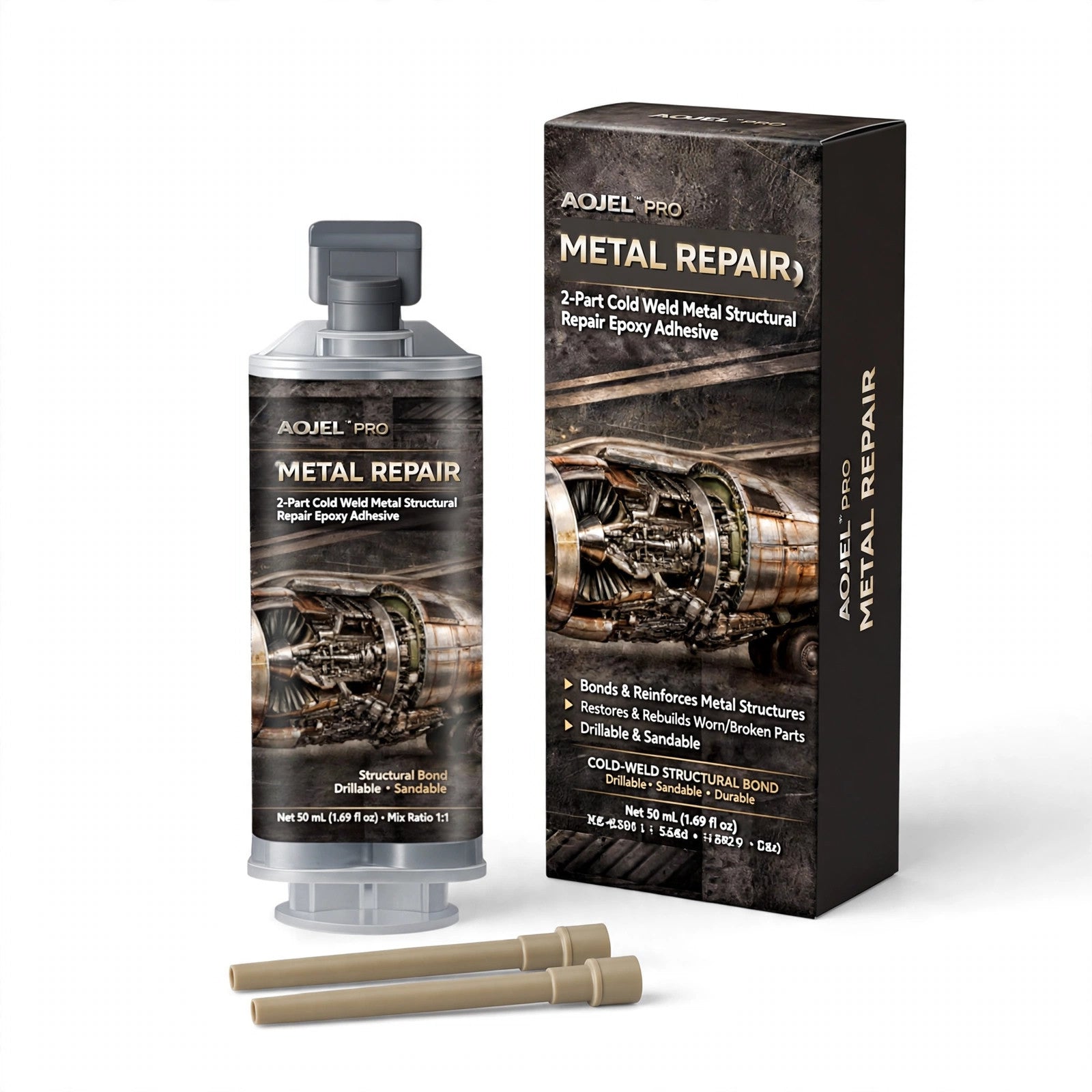 AOJEL PRO Metal Repair product packaging